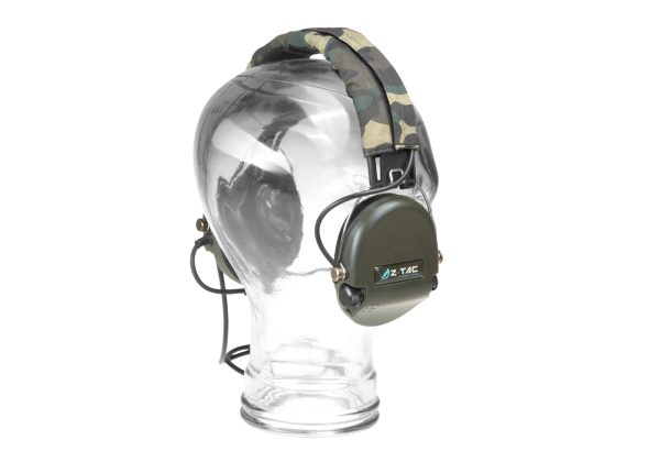 Z-Tactical SRD Headset Military Standard Plug Foliage Green