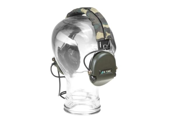 Z-Tactical SRD Headset Military Standard Plug Foliage Green