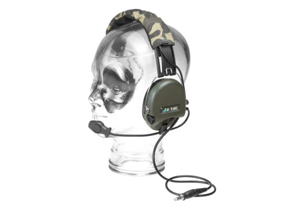 Z-Tactical SRD Headset Military Standard Plug Foliage Green